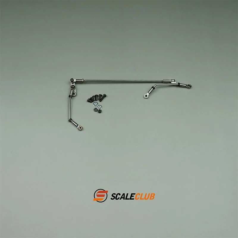 

Scaleclub 1/14 Tamiya 8X8 8X4 heavy tractor truck front 1 axle rear 3 axles linkage steering rod