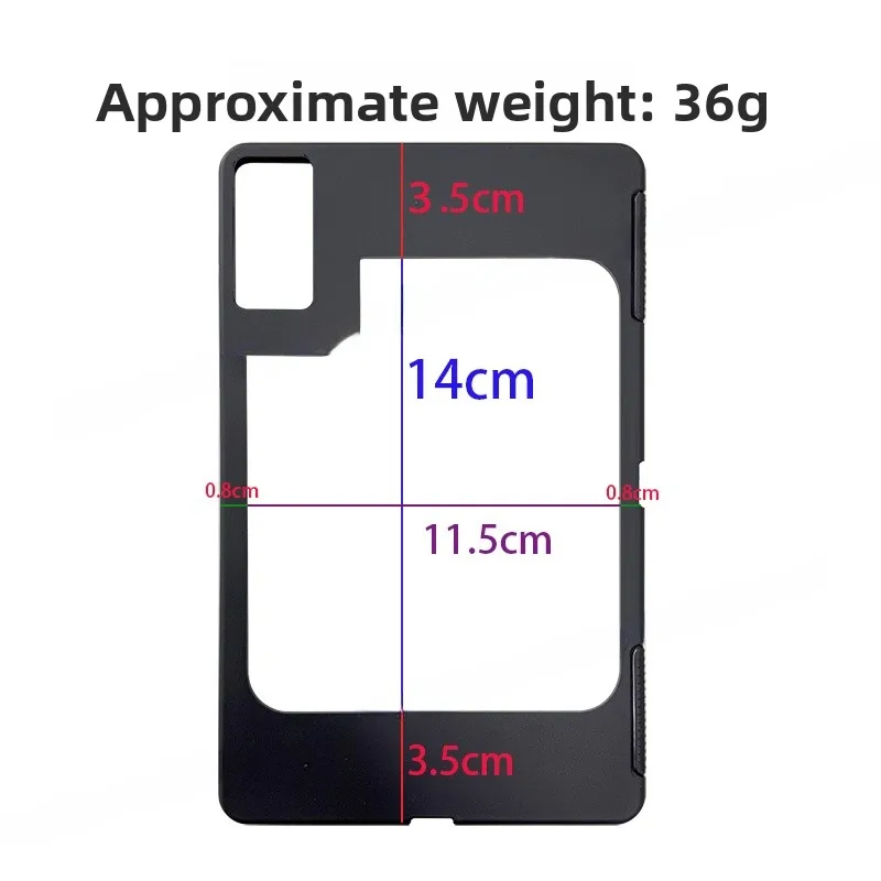   Y700 Матовый Bla Frosted ell Защитный чехол 4-го поколения Легкая мягкая рамка из ТПУ с рассеиванием тепла Sle Cover