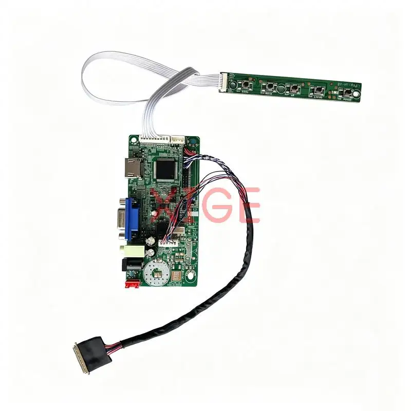 Controller Board Fit CLAA101NB01 B101AW02 B101AW03 B101AW06 Laptop Monitor Screen 1024x600 1024*600 HDMI+VGA LVDS-40 Pin DIY Kit