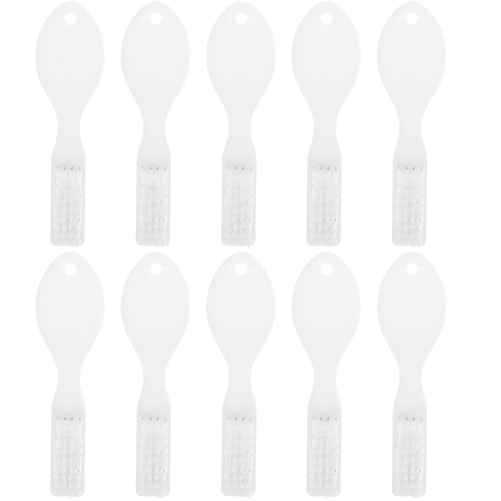 10 Pcs Prison Toothbrush Portable Toothbrushes Small Daily Cleaning for Household Spoon Teeth Accessories Plastic Travel