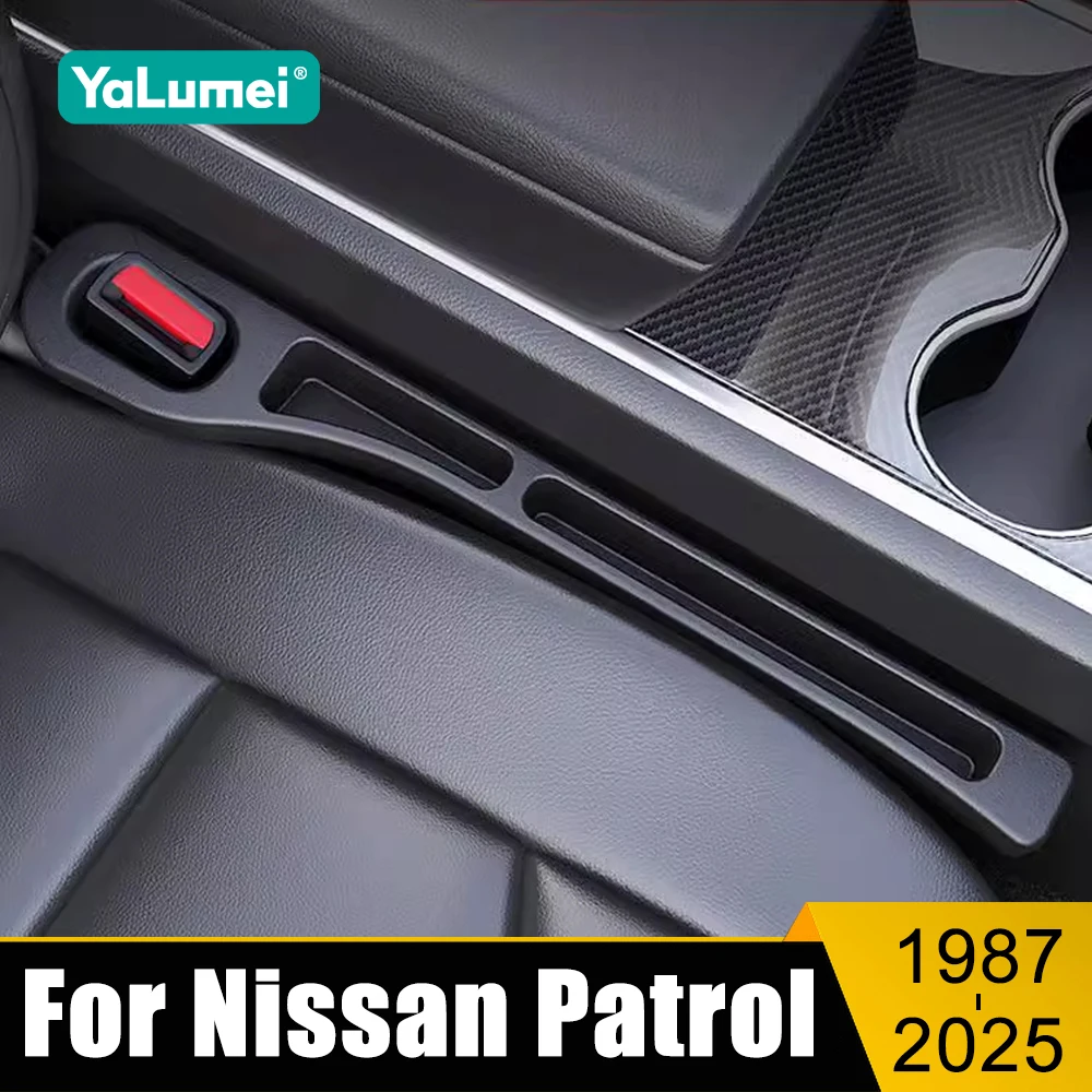 

For Nissan Patrol Y60 Y61 Y62 1987-2019 2020 2021 2022 2023 2024 2025 Universal Car Seat Leak Proof Strip Side Seam Organizer