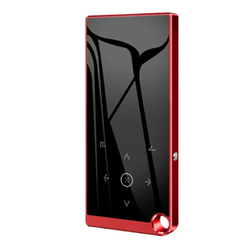 Bluetooth 5.0 Lossless MP3 Hifi Portable Player Audio Walkman With FM/Ebook/Recorder/MP4 Video Player(Red)