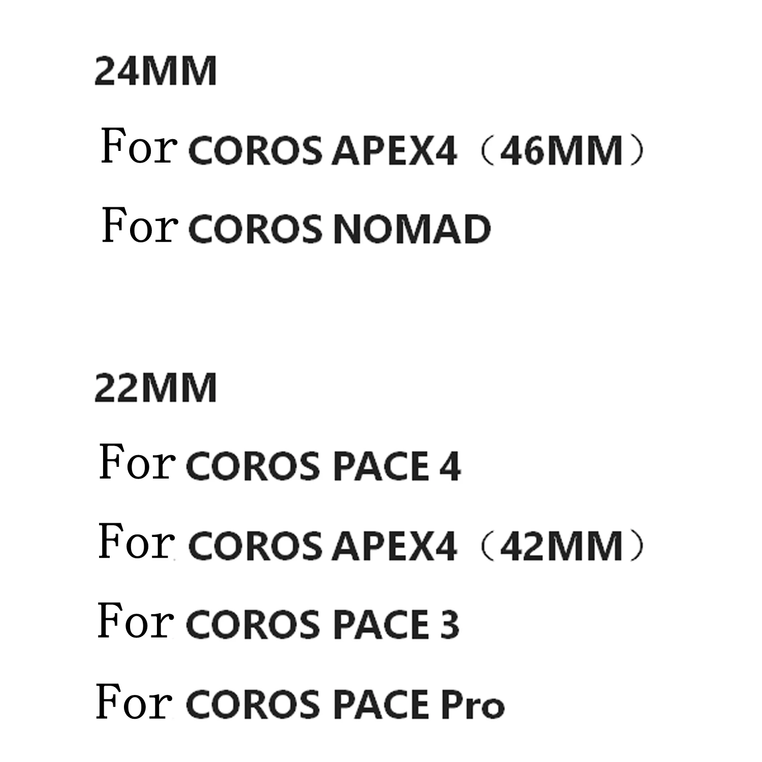 24mm 22mm Silicone Watch Strap For COROS PACE 4 /APEX4 PACE Pro Band For COROS PACE 3/APEX 4 46mm/NoMad Soft Sport Bracelet