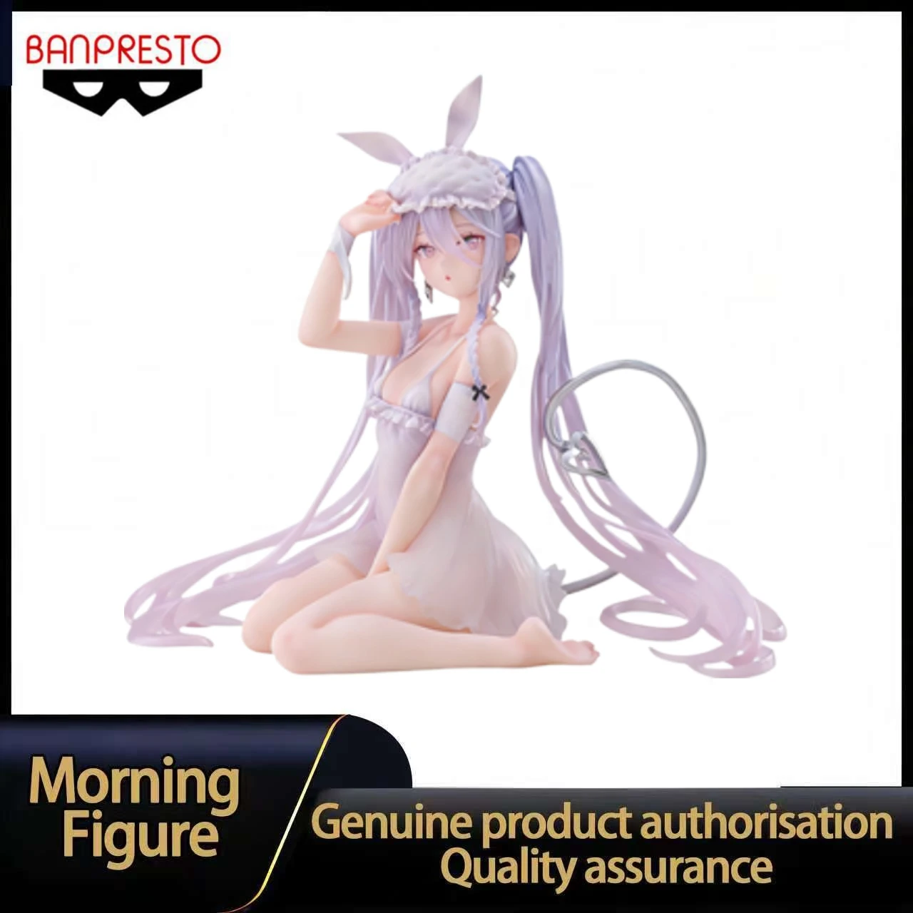 

In Stock Banpresto Espresto Rurudo Illustration Sleepy Bunny Sugar Figure Toy Model Collection