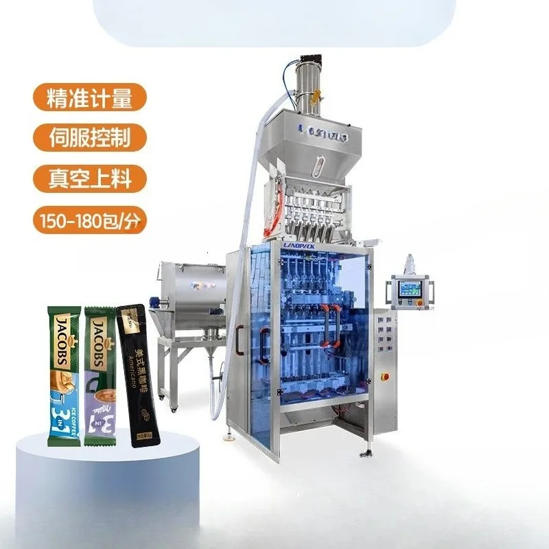 3-in-1 coffee  r mixing and packaging machine, measuring cup quantitative   packaging machine