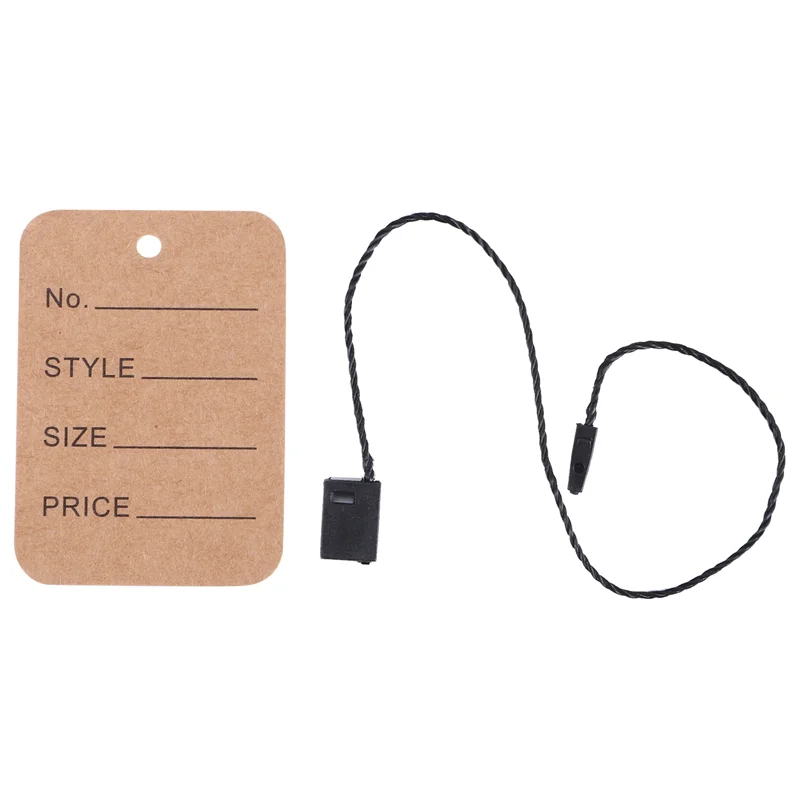 LICE-1000 шт. ценники и веревка для подвешивания, бирки для одежды, бирки для маркировки одежды, бирки для разметки одежды, бирки для магазинов