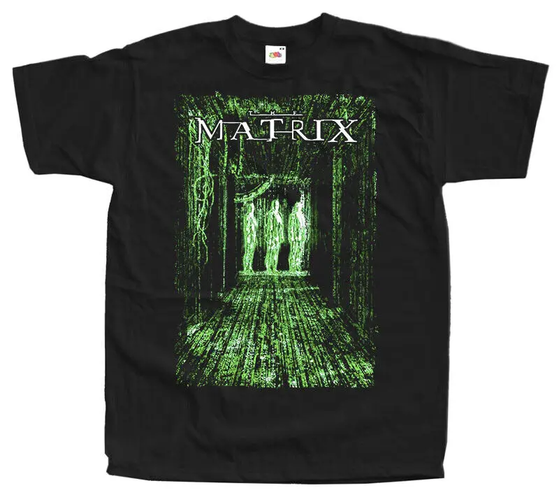 

MATRIX Poster v6 T SHIRT TEE Neo black Shirt all sizes S to 5XL