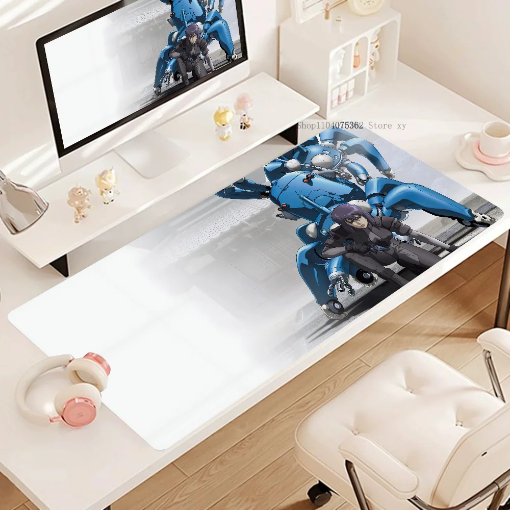 1pc F-Ghost I-In The Shell Anime Non-slip Mouse Pad Suitable For Office Computers Laptops E-sports Game Desk Mats XXL Keyboard