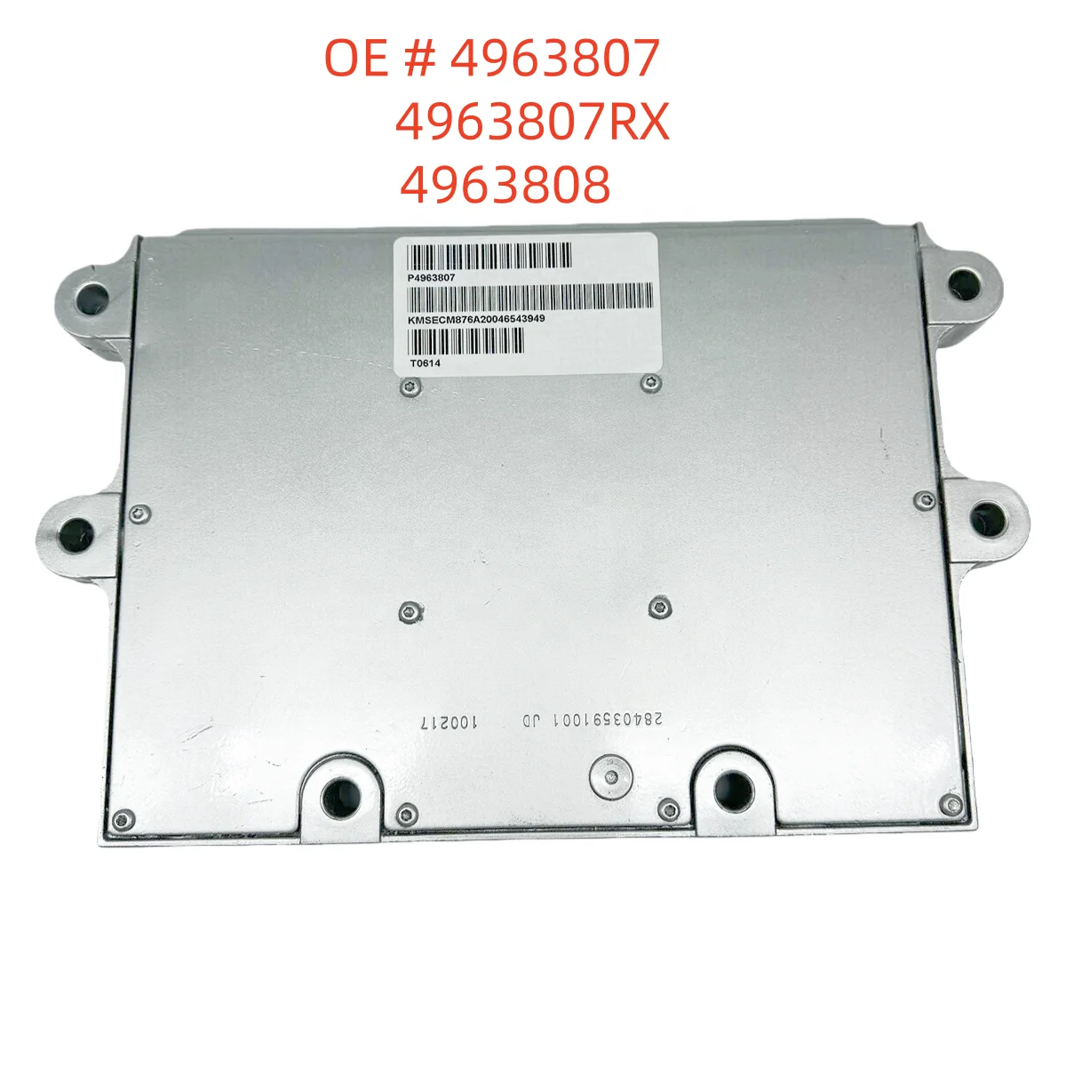 High Quality New 4963807 4963807RX 4963808 ECM ECU Engine Control Unit Module for Cummins ISM