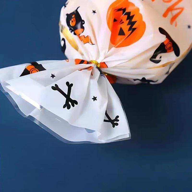Immagine 6: Borsa per caramelle a tema Halloween Borsa regalo Stili assortiti Zucca Fantasma Pipistrello Festa di Halloween Biscotti di plastica Borsa per regali all'ingrosso ZYF