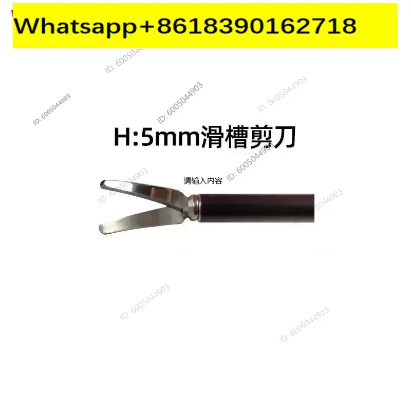 Laparoscopic instrument double action/single open double open curved scissors/straight scissors/hook scissors