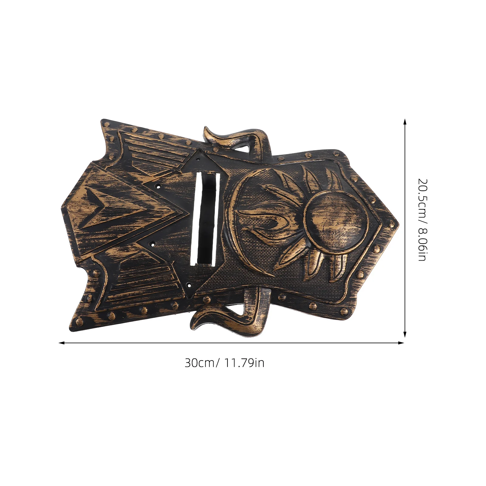 Medieval Knight Shield Plastic Lightweight Durable Kids Roleplay Cosplay Costume Accessory Halloween Party Boys