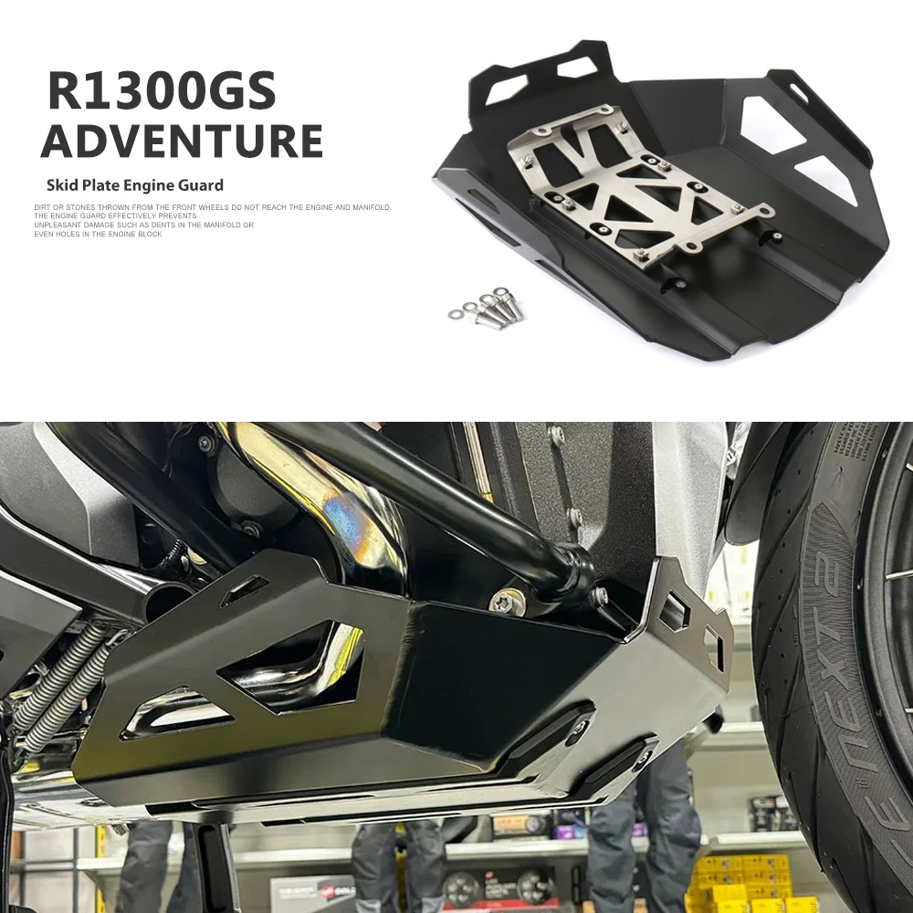 Motorcycle Skid Plate Engine Guard Chassis Protection Cover For BMW R1300GS R 1300 GS r1300gs Adventure 2023 2024 2025