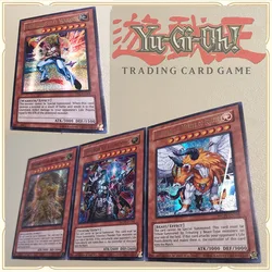 3PC/Set Anime Yu-Gi-Oh DIY ACG Tournament Game Toys Collectible Card Christmas Birthday Gifts Tyler The Great Warrior Labrynth