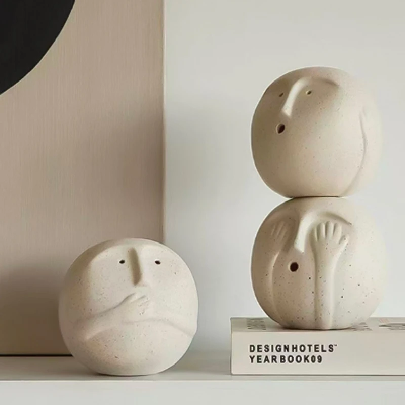 رجل حكيم تمثال راتنج أنيق النحت منضدية مدخل ديكور للدراسة مكتب عمل هووسورمينغ هدية عيد ميلاد للبالغين