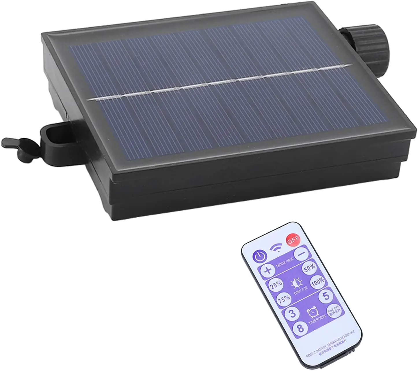 

Сменная солнечная панель, водонепроницаемый регулируемый блок управления солнечным гирляндным светом с пультом дистанционного управления, выход 3 В