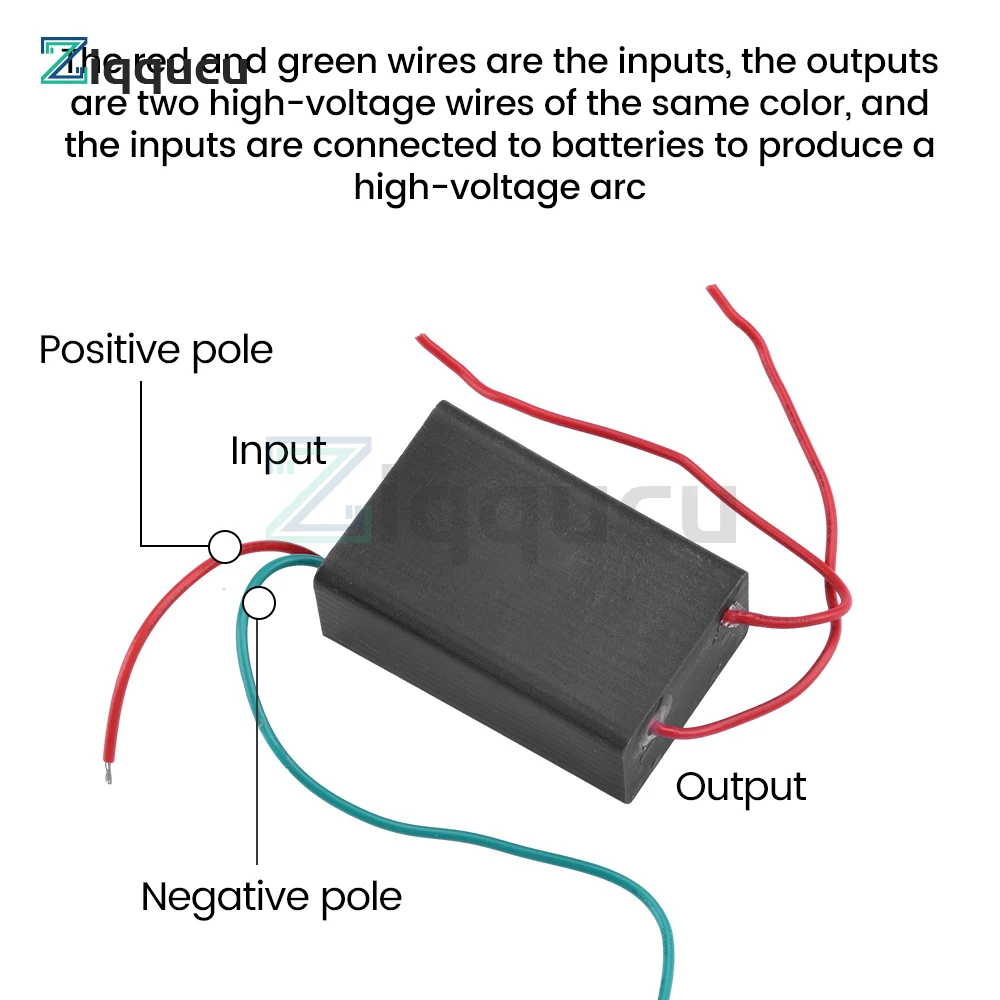 DC3.7-6V 2A 200KV High-Voltage Generator Pulse Arc High-Voltage Module Inverter Boost Module Boost Inverter Module