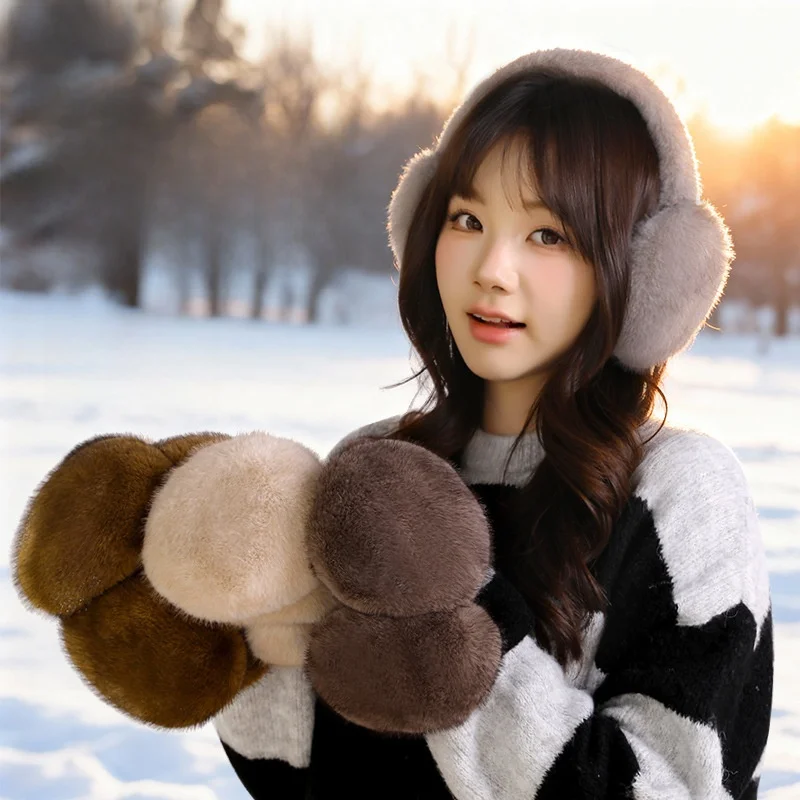 thiened-protetores-de-orelha-de-vison-artificial-para-mulheres-inverno-ao-ar-livre-ciclismo-capas-de-ouvido-anti-congelante-estudante-meninas-pl-almofadas-de-ouvido