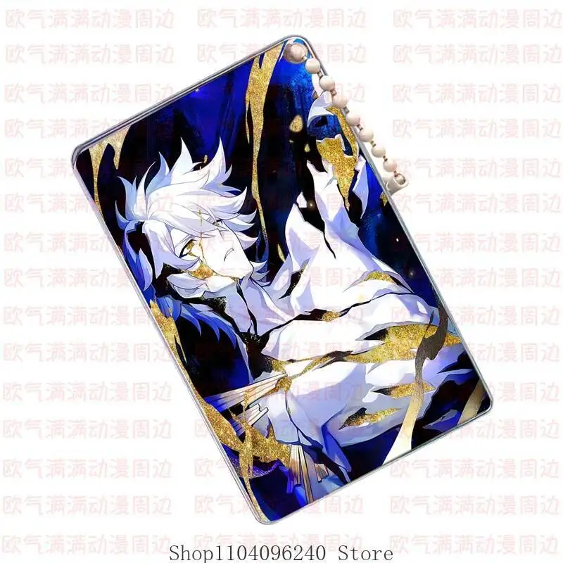 애니메이션 게임 Honkai: 스타 레일 Phainon 코스프레 금속 북마크 애니메이션 북마크 독서 마커 팬 문구 흐르는 모래 벽돌