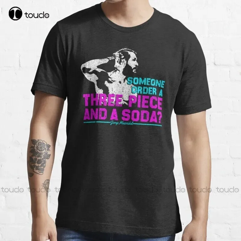 New Three Piece And A Soda - Jorge Masvidal T-Shirt T Shirt Dress Women men s-5xl