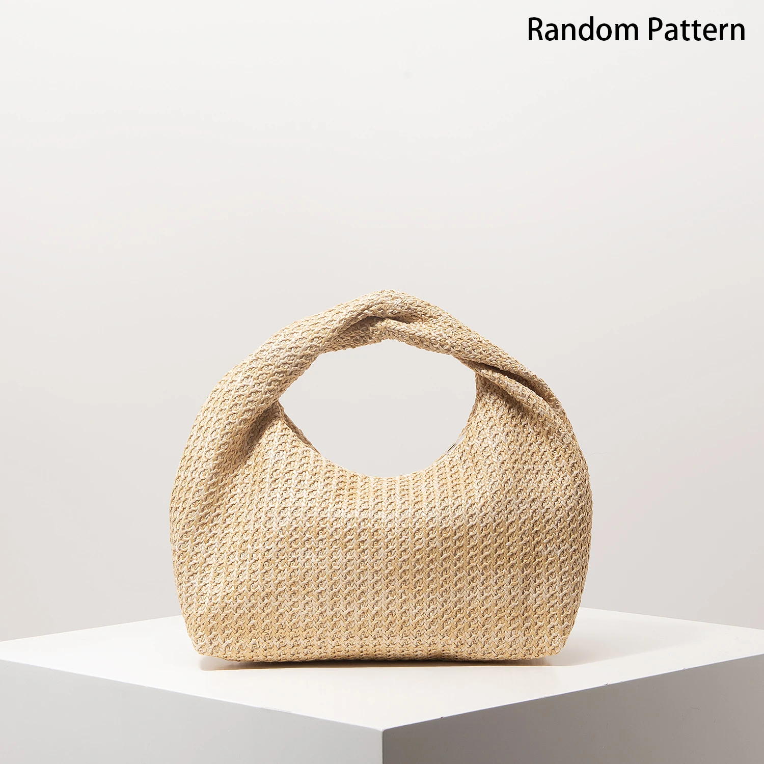 

Модная плиссированная соломенная сумка, пляжные сумки в стиле бохо для женщин, женские сумки-тоут в премиум-стиле, праздничная одежда, необходимые для путешествий