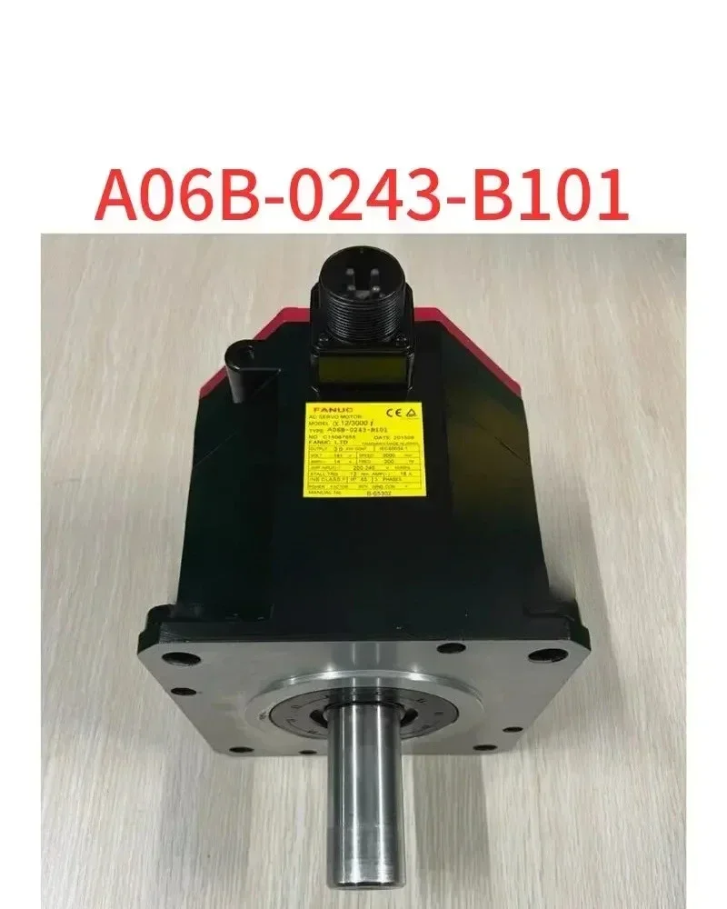 Used Motor A06B-0243-B101Functional Testing Is Fine