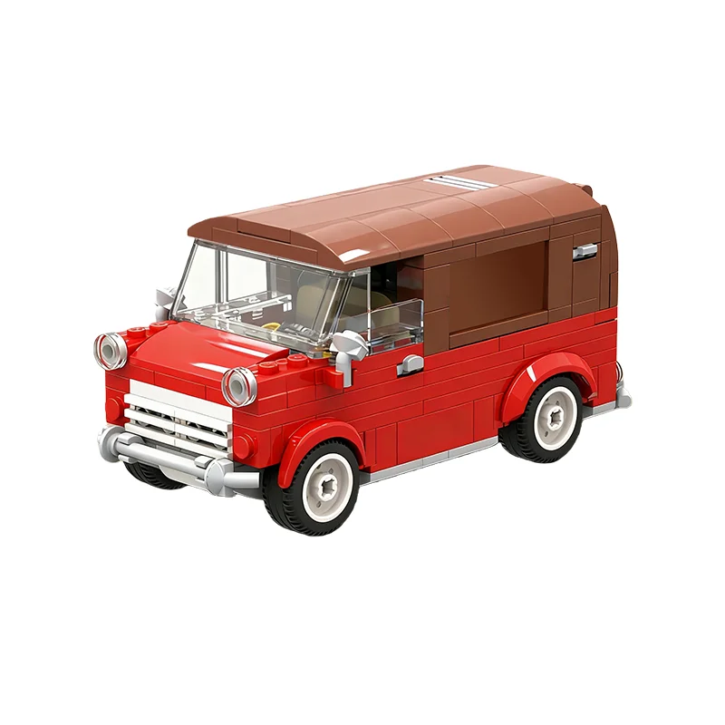 273 PCS transport small van MOC Customize Modular Building Block Educational Brick Technology Model DIY Boys Toy Birthday Gift