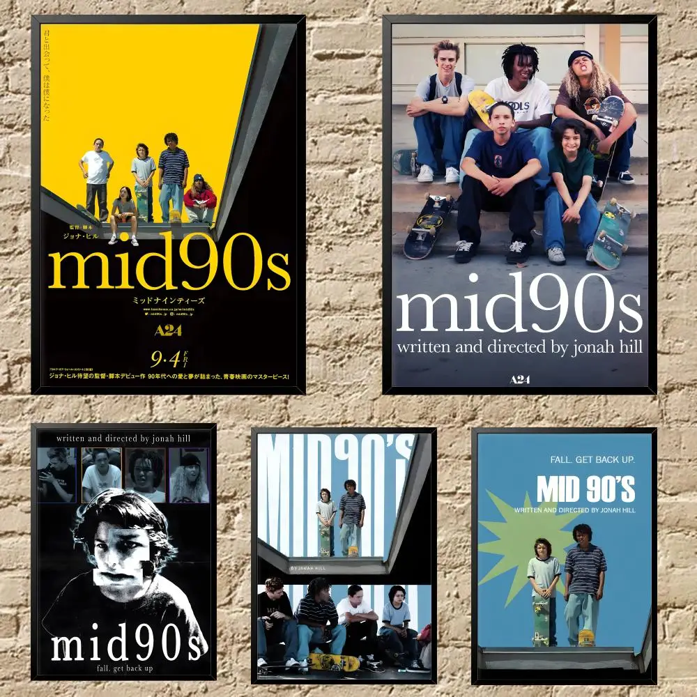 popular Mid90s Poster HD Versatile Waterproof Wall Art Self