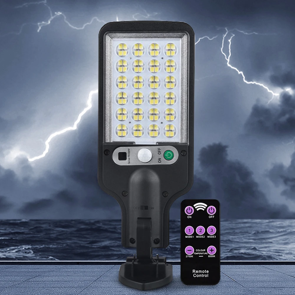 

LED Solar Garage Lights Automatic Glow with Remote Control 2.5W/5V for Courtyard