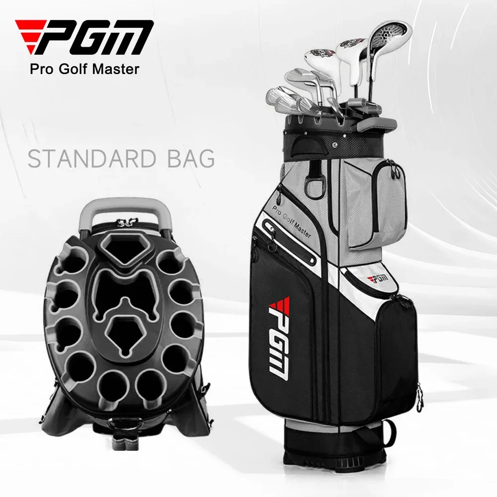 PGM Stand up Golf Bag -Anti collision 14 hole Fixed Frame, Waterproof,WithIndependent Thermostatic Bag,Men&Women Golf Supplies