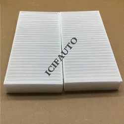 2PC Carbon Cabin Air Filter 55111302AA For Jeep Wrangler JK 3.6 & 3.8 V6 2007 - 2018