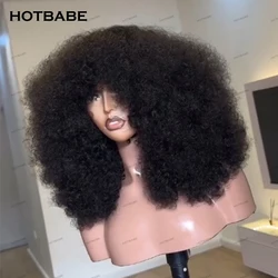 450 Density Glueless Wigs Human Hair Afro Kinky Wave 13×4/13×6 HD Lace Frontal Wig 360 HD Lace Preplucked For Women Wear And Go