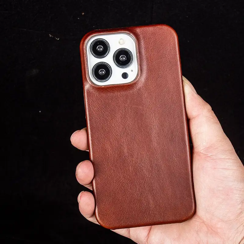 For Case Iphone 16 Pro Max Cases Oil Wax Luxury Genuine Leather Cover for Iphone 17 16 15 14 13 XS Max X 8 Plus Phone Shell Capa - Image 6