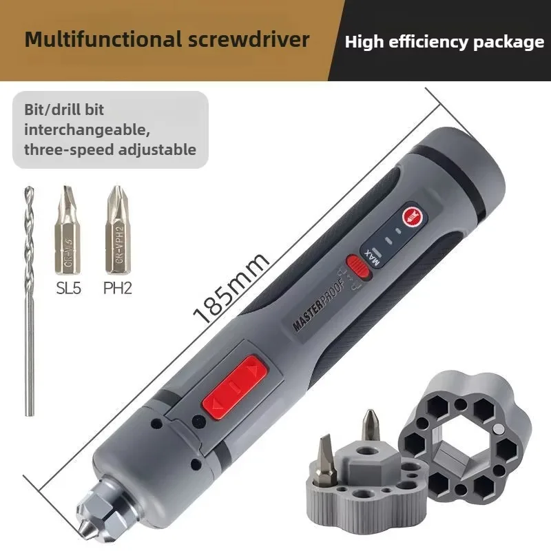 Electric Precision Screwdriver Magnetic Kit Screw Heads Power Tools Sets Mini Electric Handheld Drill Smart Home PC Repair Tool