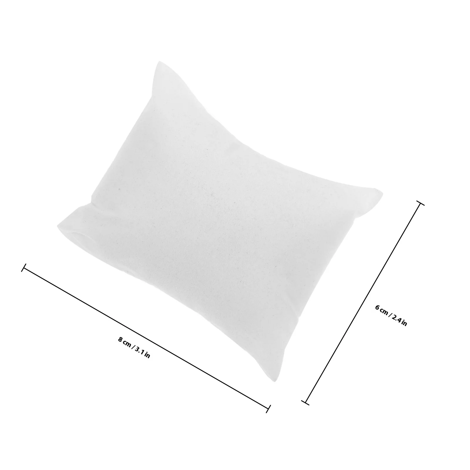 20 قطعة وسادة سوار ساعة عرض وسادة صغيرة لحامل المجوهرات مقاومة للخدش بطانة منظم دائم الإكسسوارات #3