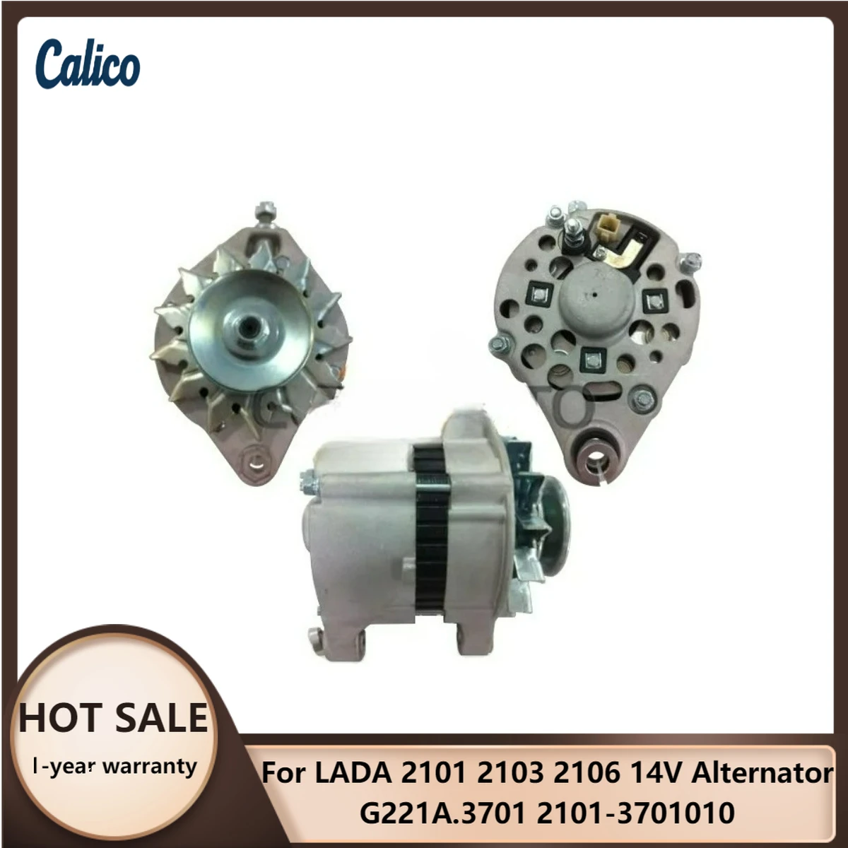 

Factory Direct Sales Are Suitable for LADA 2101 2103 2106 14V Alternator G221A.3701 2101-3701010