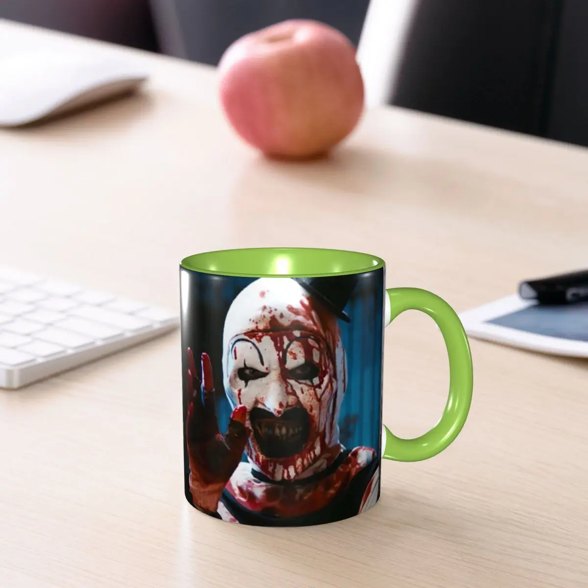 Terrifier 2 Mug Funny Ceramic Coffee Cups Tea Mugs Milk Cup Drinkware Gifts for Friends