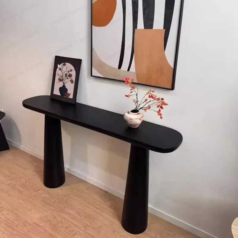 Narrow Minimalist Console Tables Elegant French Luxury Slim Console Table Premium Console Furniture Living Room