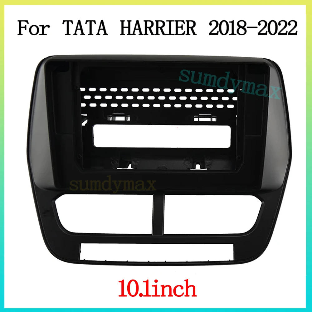 

2 Din Car Radio Fascia Panel Frame For TATA HARRIER 2018 2019 2020 car radio Stereo Mounting Dash Installation Bezel Trim Kit