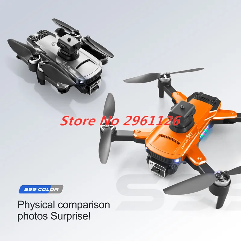 Brushless Motor Gravity Sensing Remote Control Drone Quadcopter 8K Dual Camera Headless Avoiding Obstacles RC Drone Quadcopter