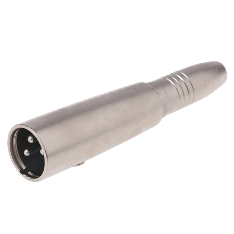 【C】1PC MIC 3 Pin XLR Male Plug To 1/4 Inch 6.35mm Mono Female Jack Audio Cable