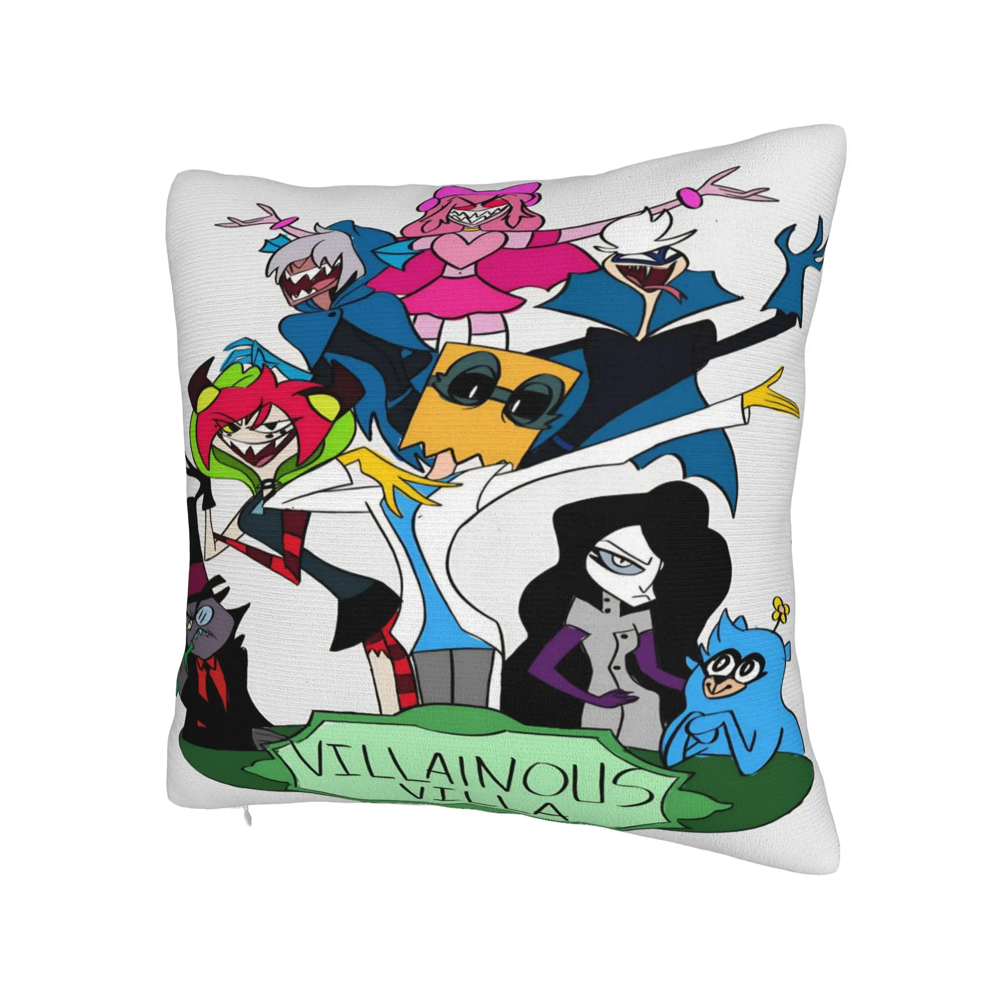 Villainous Comdy Printing Pillowcases Cushion Cover  Pillow Covers New Style Home Decorations Zipper Multi Size