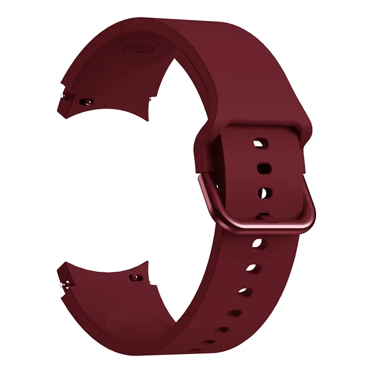 Silicone Strap For Samsung Galaxy Watch 7/6/5/4 40mm 44mm Color tonal buckle bracelet For Galaxy 6 Classic 43mm 47mm 5 Pro Band