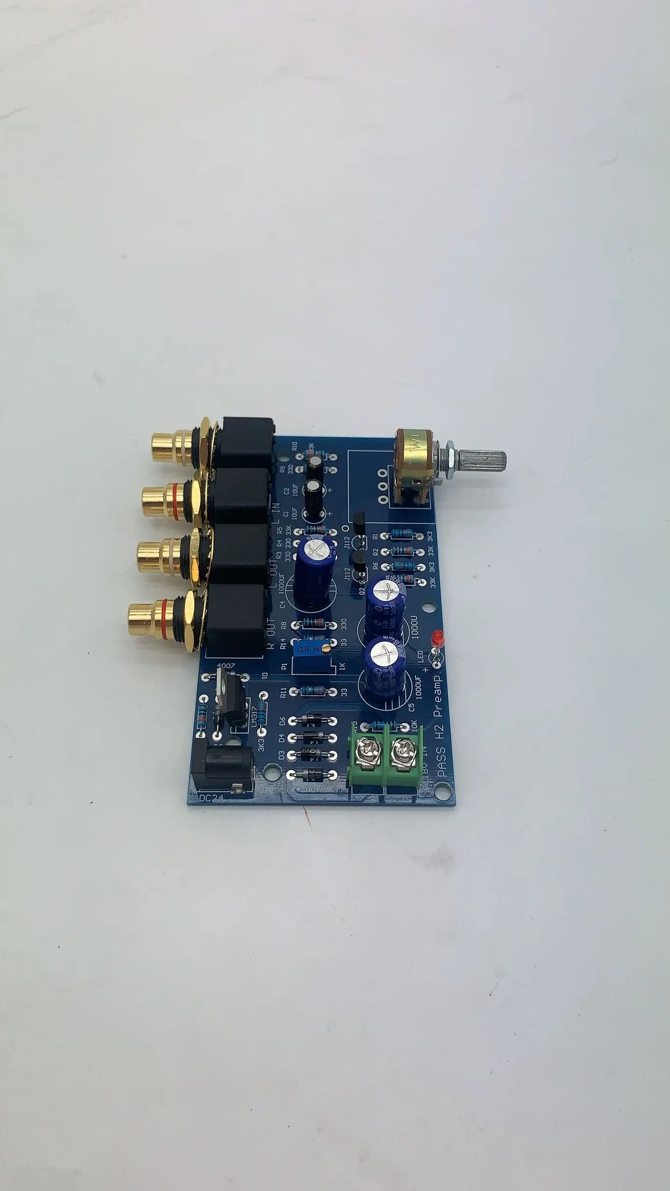 Панель предварительного усилителя транзистора с полевым эффектом PASS H2 hifi