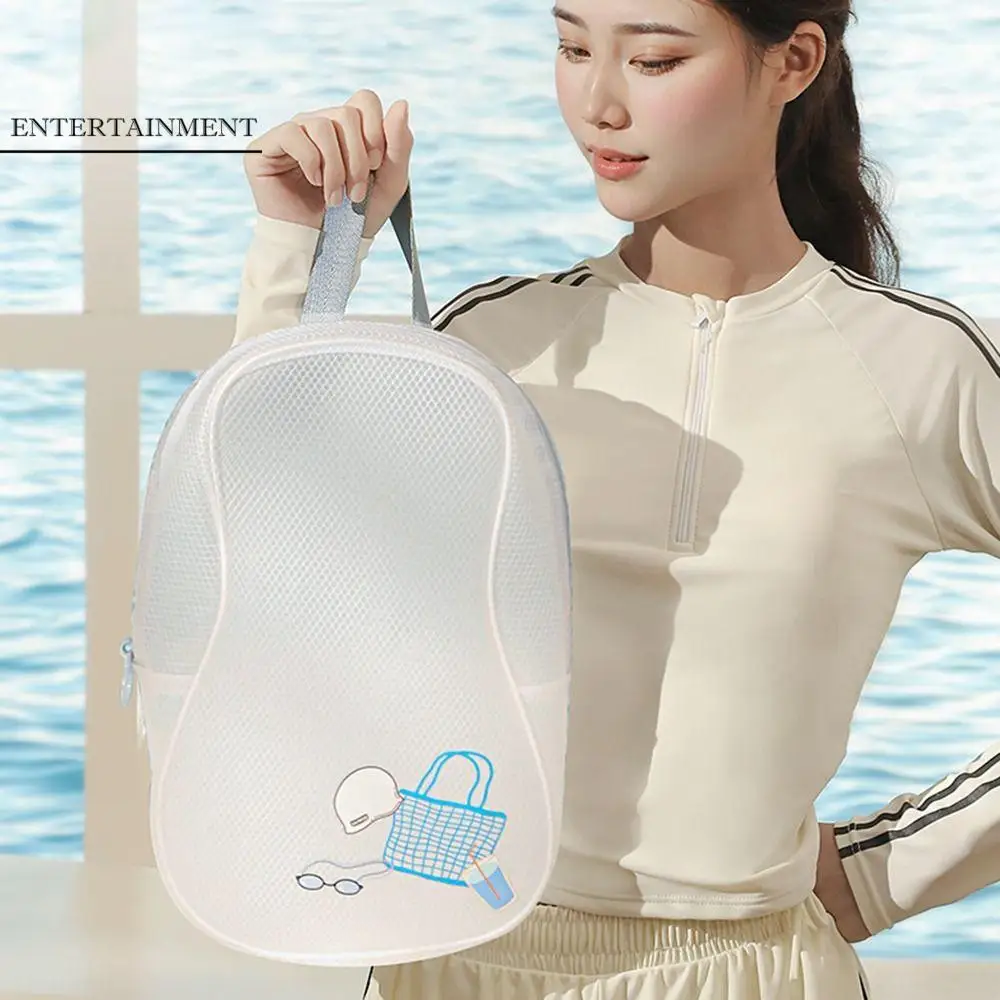 

Durable EVA Waterproof Storage Bag Large Capacity Dry Wet Separation Swimming Handbag Zipper Easy To Clean Makeup Bag Beach Bag