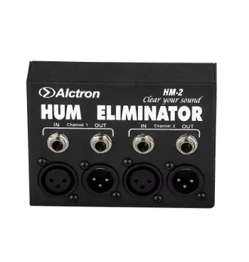 Alctron HM-2 hum eliminator Transformer Isolator 1/4