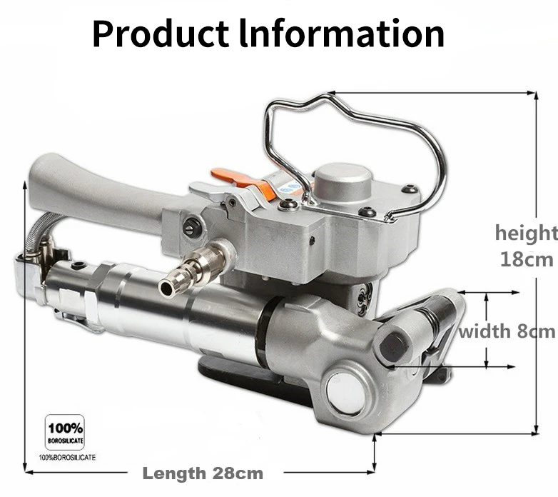 2025 Top Rated Models Recyclable Pneumatic Strapping Tools for Composite Polyester Strap