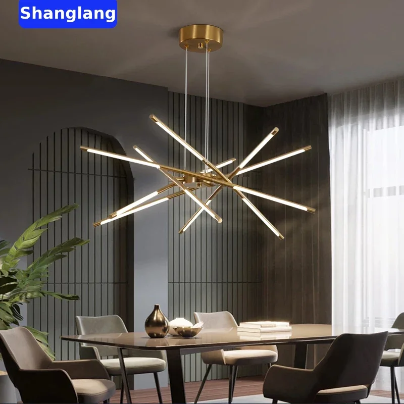 

Modern LED Ceiling Pendant Lamp For Living Room Dining Bedroom Kitchen Home Remote Hanging Chandeliers Interior Lighting Fixture