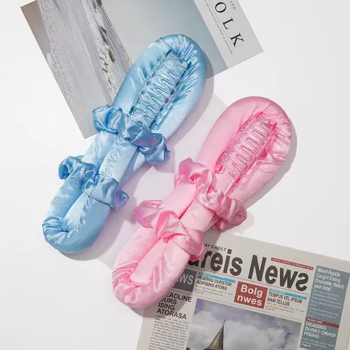 Imagen 2 del producto Varilla rizadora sin calor para mujer, diadema con rizos para el cabello sin calor, rizador de pelo suave y brillante, herramientas de peluquería, accesorios para mujer.