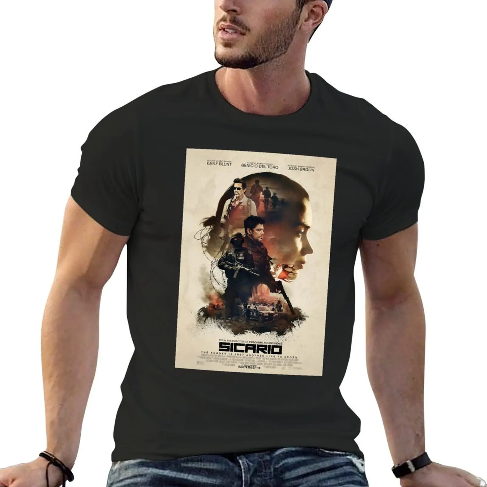 

Mens My Favorite Proud Sicario Day Gift T-Shirt summer top gifts for boyfriend vintage t shirt men